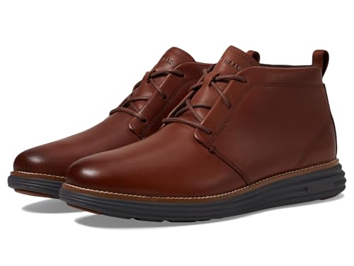Cole Haan Herren Shoes-Originalgrand Remastered Chukka Stiefel, Woodbury Dk Roast, 43 EU Weit von Cole Haan
