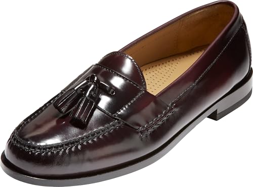Cole Haan Herren Quaste Slipper, Burgunder, 43 EU von Cole Haan