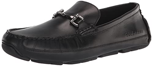 Cole Haan Herren Wyatt Bit Driver Fahrer-Slipper, Schwarz, 39.5 EU von Cole Haan