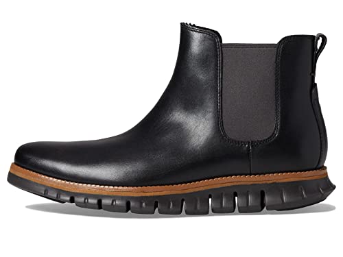 Cole Haan Herren Zerøgrand Boot Chelsea-Stiefel, Schwarzer, dunkler Gehweg, 41 EU von Cole Haan