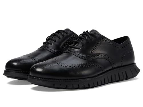 Cole Haan Herren Zerogrand Remastered Wing Tip Oxford Brogue-Schuhe Schuhe Schwarz 43 EU von Cole Haan