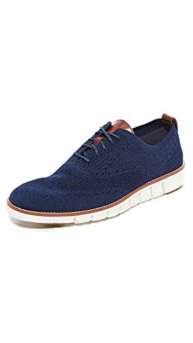 Cole Haan Herren Zerogrand Stitchlite Oxfords, (Marine Blu/Ivory), 40.5 EU von Cole Haan