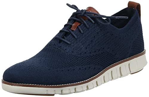 Cole Haan Herren Zerogrand Stitchlite Oxfords, (Marine Blu/Ivory), 44 EU von Cole Haan