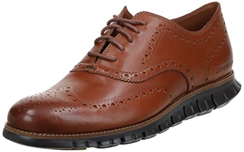 Cole Haan Herren Zerogrand Wing Ox Oxford, British Tan Leather Java, 40 EU Weit von Cole Haan