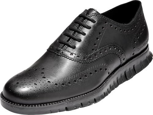 Cole Haan Herren Zerogrand Wing Oxfords, Schwarz Blk Clsd Ho Blk Black, 43.5 EU von Cole Haan