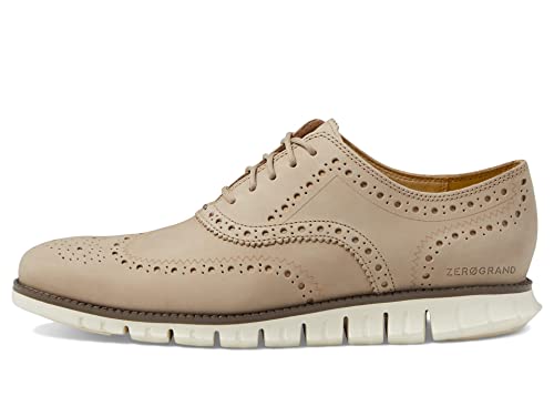 Cole Haan Herren Zerøgrand Wingtip Oxford, Dune Nubuck Kastanie Trüffel Elfenbein, 42 EU von Cole Haan