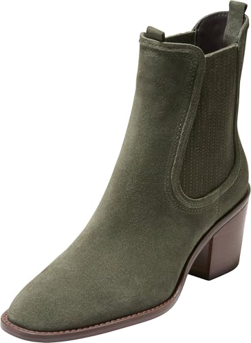 Cole Haan Janelle Chelsea Bootie Boot für Damen, Olive Night Sde, 40 EU von Cole Haan