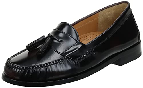 Cole Haan Men's Pinch Tassel Loafer, Burgundy, 10 D US von Cole Haan