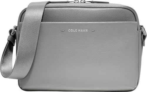 Cole Haan Sloane Kameratasche, Lava Smoke Saffian, UNIT von Cole Haan