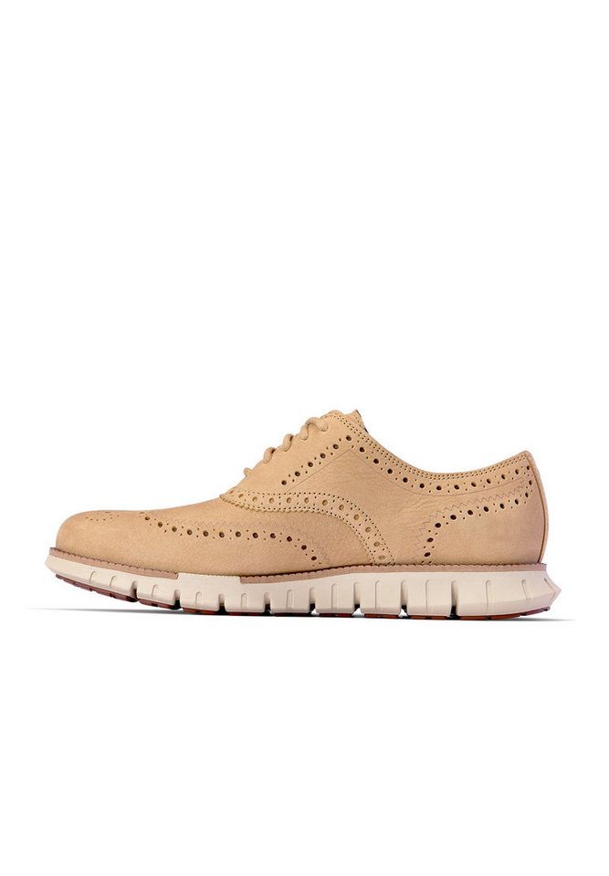 Cole Haan ZEROGRAND REMASTERED WINGTIP OXFORD Schnürschuh neue Leistenform, EVA-Sohle, starke Traktion von Cole Haan