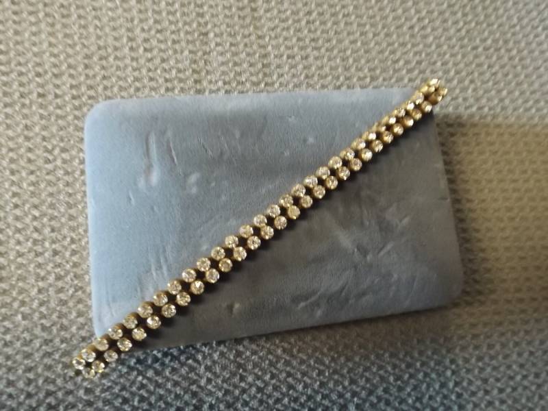 2 Strang Vintage 40Er Strass Armband 2 Strang Vintage 40Er Strass Armband von Colectiques