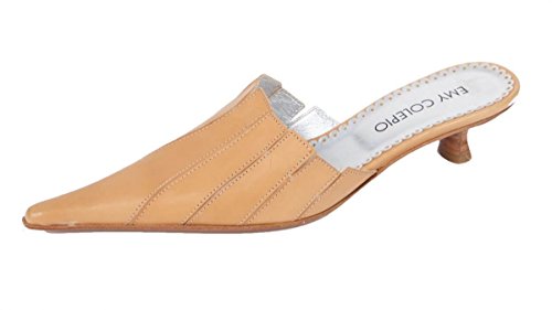 Colepio e102 Designer Damen Slipper beige Größe 40 von Colepio