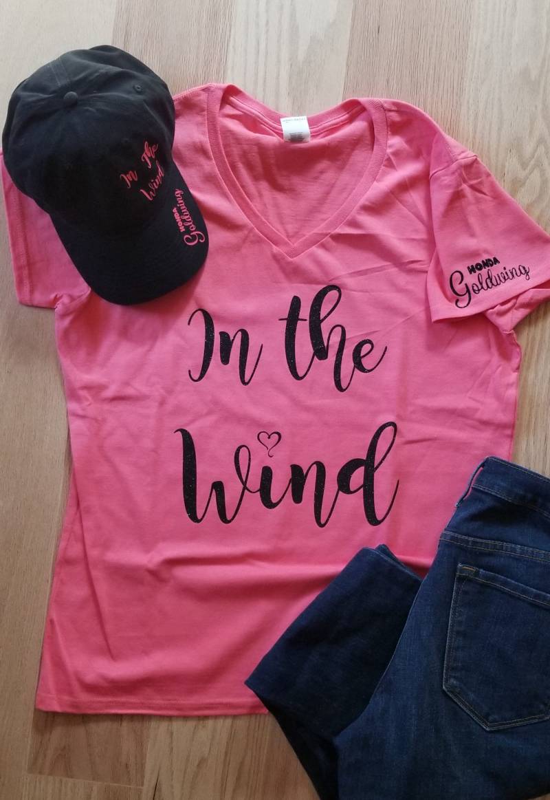 "Honda Goldwing "Im Wind" T-Shirt" von ColetteCountryCreate