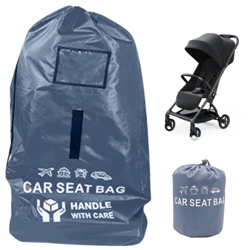 Colexy Universal Transporttasche für Kinderwagen, Kindersitz Transporttasche, Faltbar Tragetasche Große Aufbewahrungstasche für Kinderwagen, Autokindersitze, Rollstühle, Wasserabweisend (Navy Blau) von Colexy