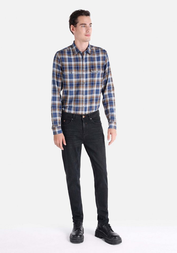 Colins 5-Pocket-Jeans Colins Herren-Jeans mit normaler Passform und mittlerer Taille und ger von Colins