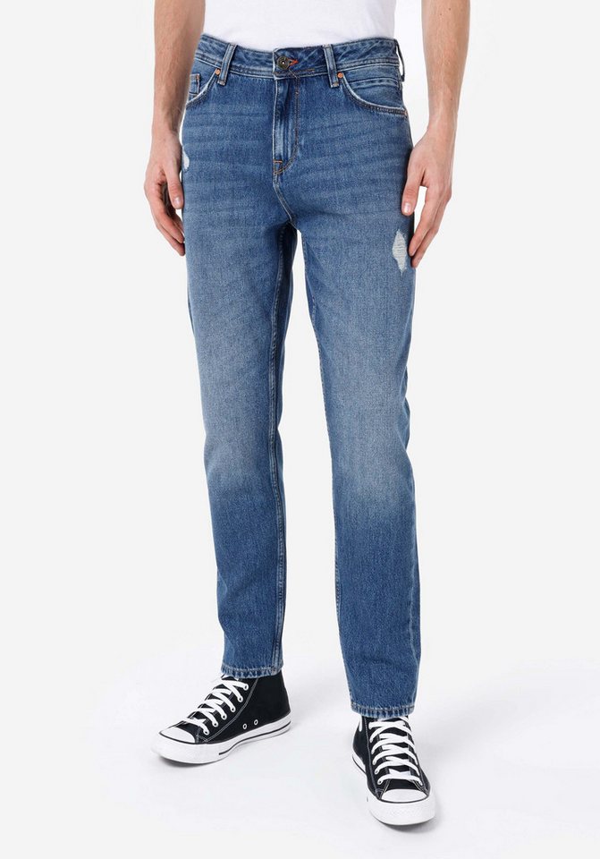 Colins 5-Pocket-Jeans Colins Herren-Jeanshose aus Indigo-Denim mit normaler Passform und mit von Colins