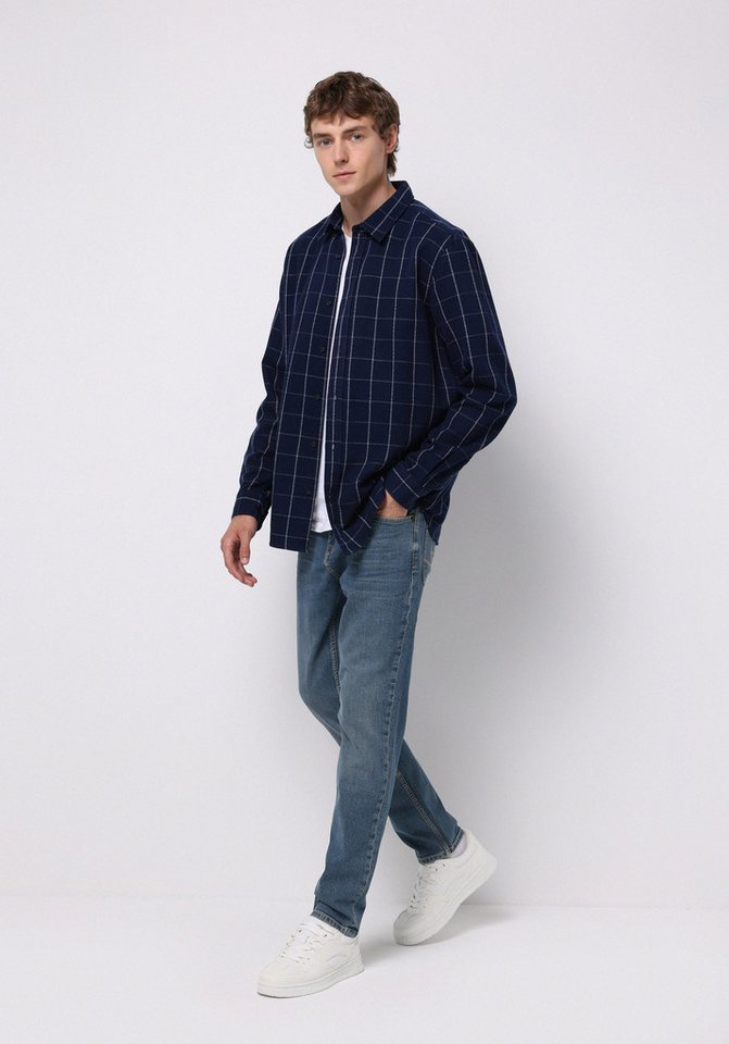 Colins 5-Pocket-Jeans Colins Regular Fit Herren-Jeans in Grün von Colins