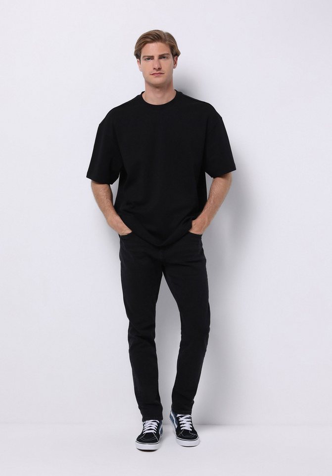 Colins 5-Pocket-Jeans Colins Regular Fit Schwarze Herrenjeans von Colins