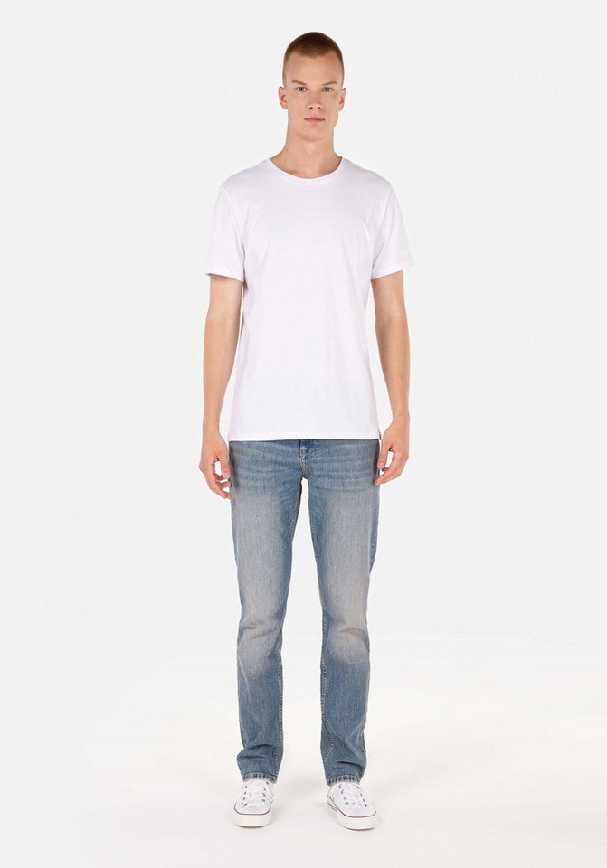 Colins 5-Pocket-Jeans Colins Straight Fit Low Waist Straight Leg Herren-Jeans in Indigoblau von Colins