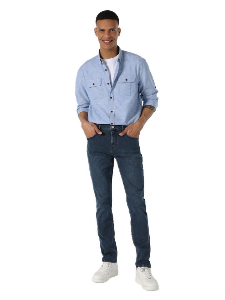 Colins 5-Pocket-Jeans Colins Straight Fit Low Waist Straight Leg Herren-Jeans von Colins