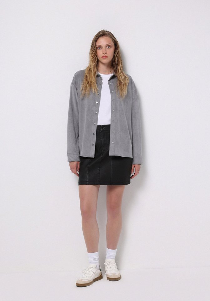 Colins Faltenrock Colins Mini Plain Damenrock mit Reißverschluss von Colins