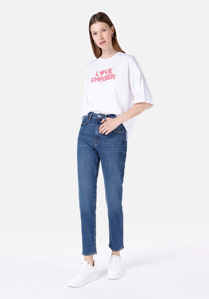 Colins Girlfriend-Jeans Colins Mom Fit Tapered Leg Damen-Jeans von Colins
