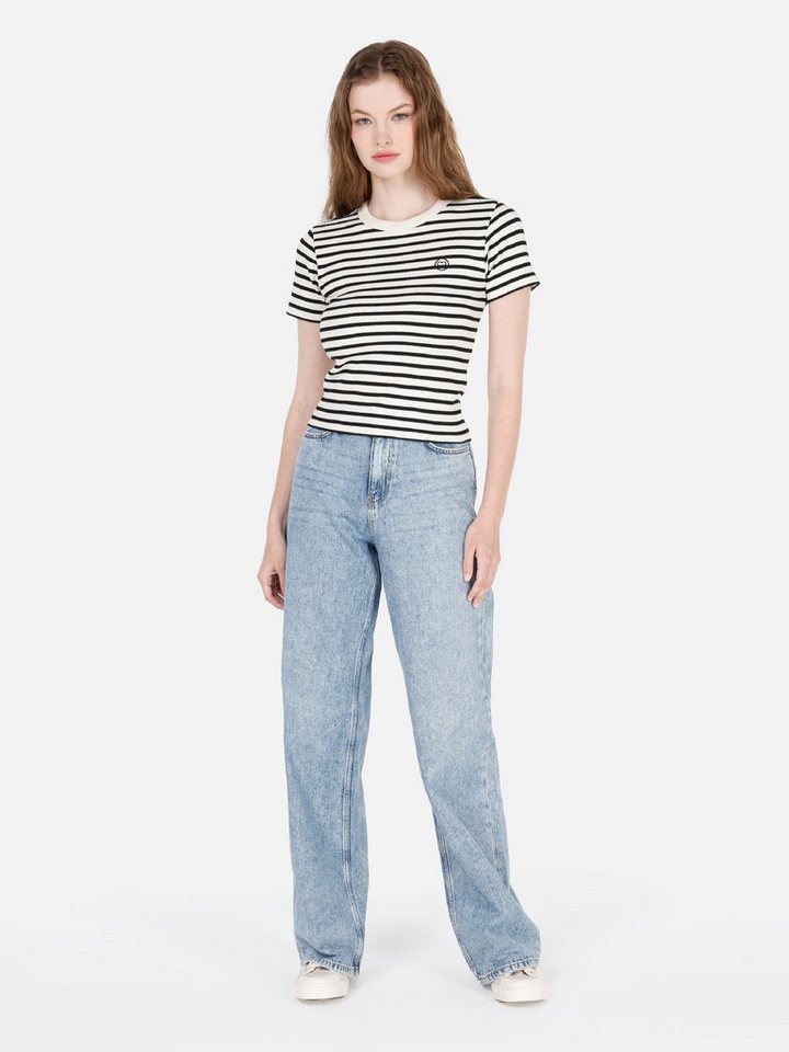 Colins Girlfriend-Jeans Colins Regular Fit Damen Jeans von Colins