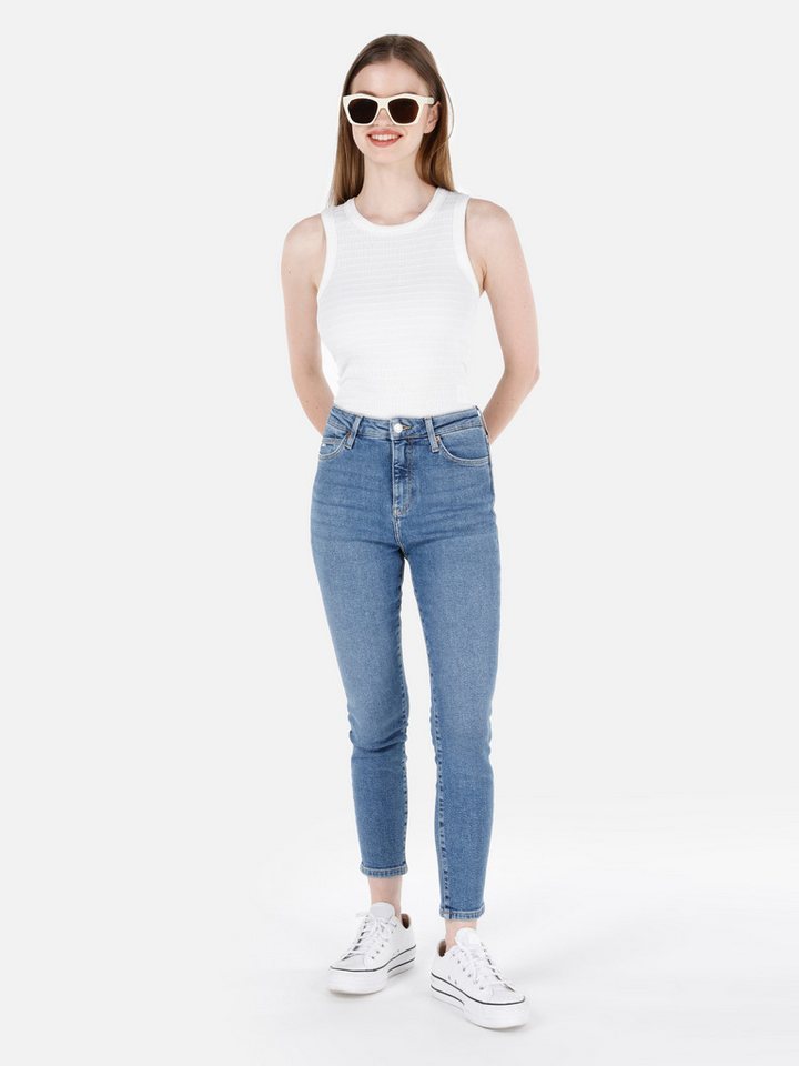 Colins Girlfriend-Jeans Colins Skinny Fit Damen Jeans von Colins