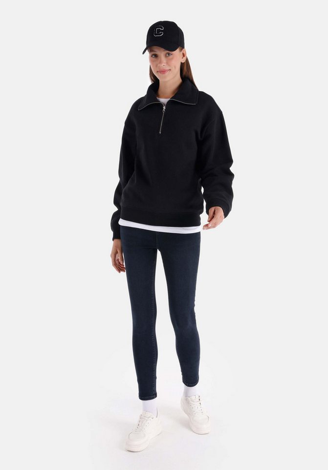 Colins Girlfriend-Jeans Colins Skinny Fit High Waist Skinny Leg Damen-Jeans von Colins