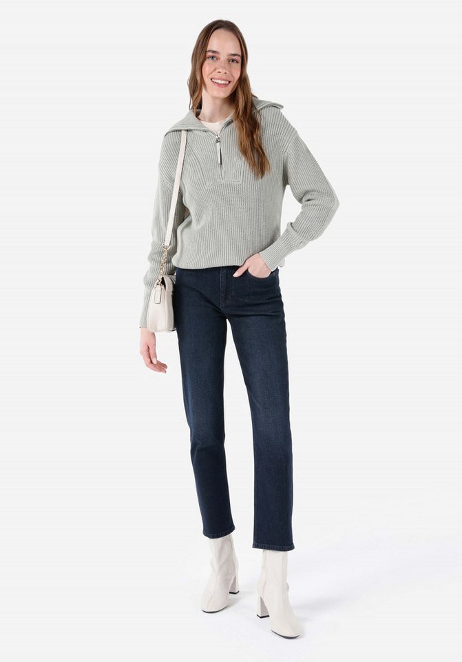 Colins Girlfriend-Jeans Colins Slim Fit Damen-Jeans mit mittlerer Taille und konischem Bein von Colins