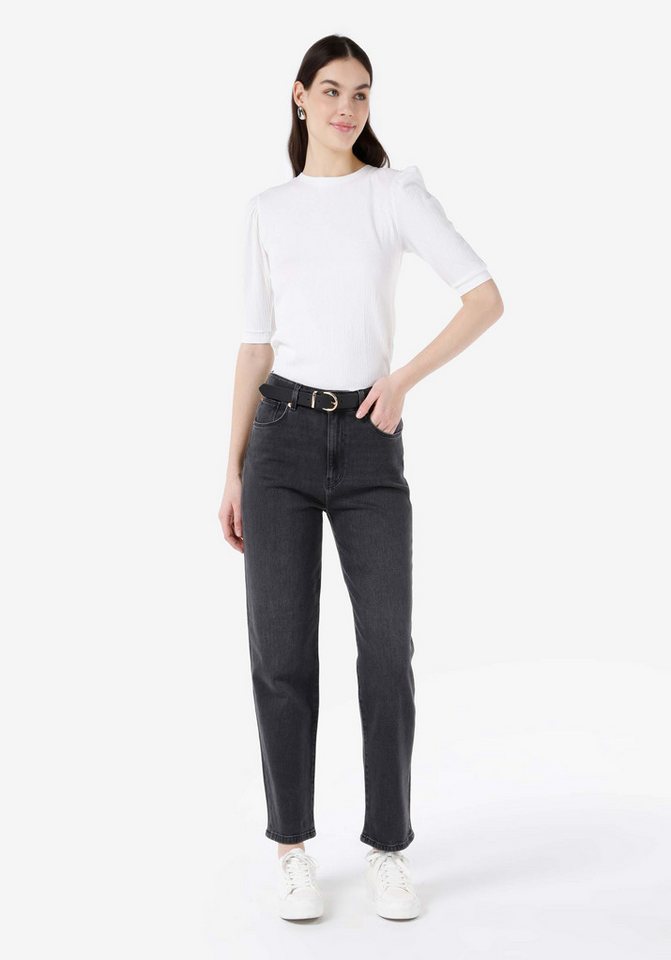 Colins Girlfriend-Jeans Colins Straight Fit Damen Jeans von Colins