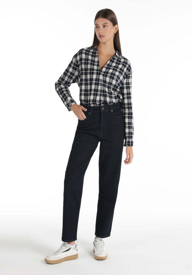 Colins Girlfriend-Jeans Colins Straight Fit High Waist Straight Leg Damen-Jeans von Colins