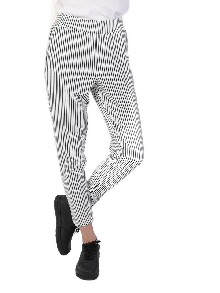 Colins Jogginghose Weiße Jogginghose für Damen mit normaler Passform und hoher Taille von Colins