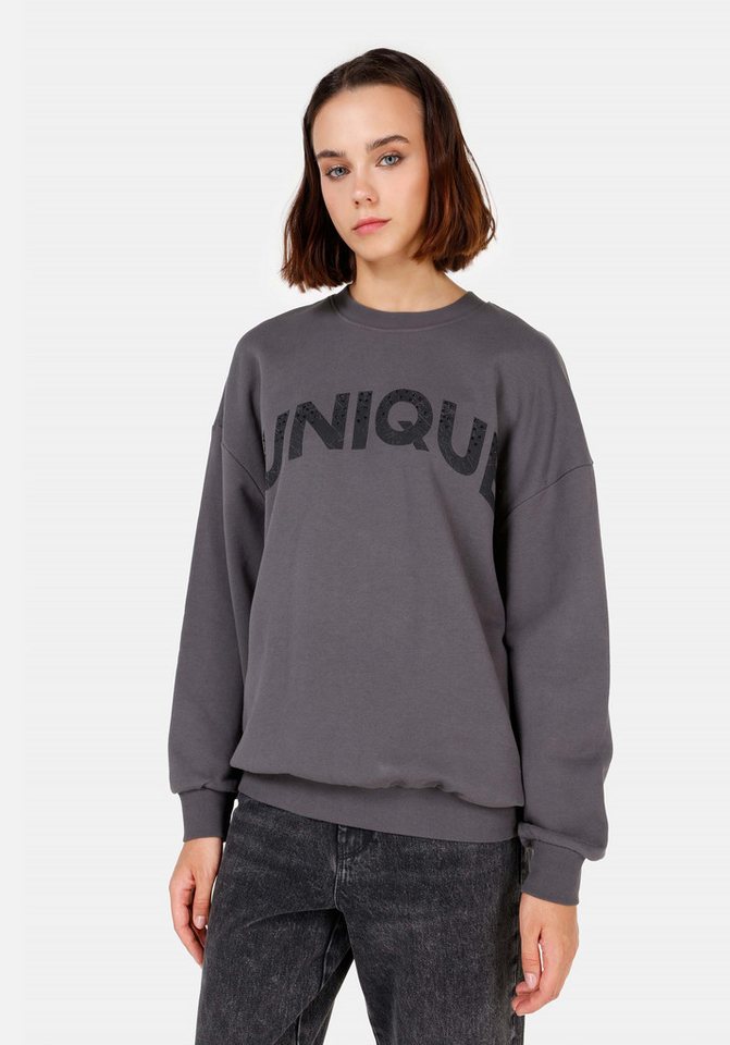 Colins Kapuzenpullover Colins Comfort Fit Rundhals-Sweatshirt für Damen von Colins