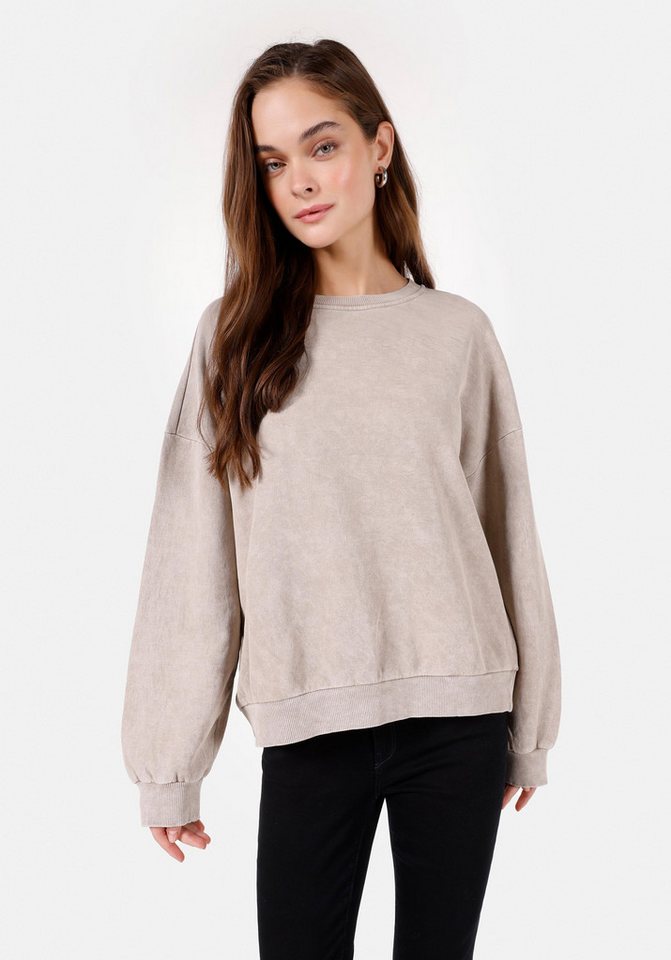 Colins Kapuzenpullover Colins Comfort Fit Rundhals-Sweatshirt für Damen von Colins