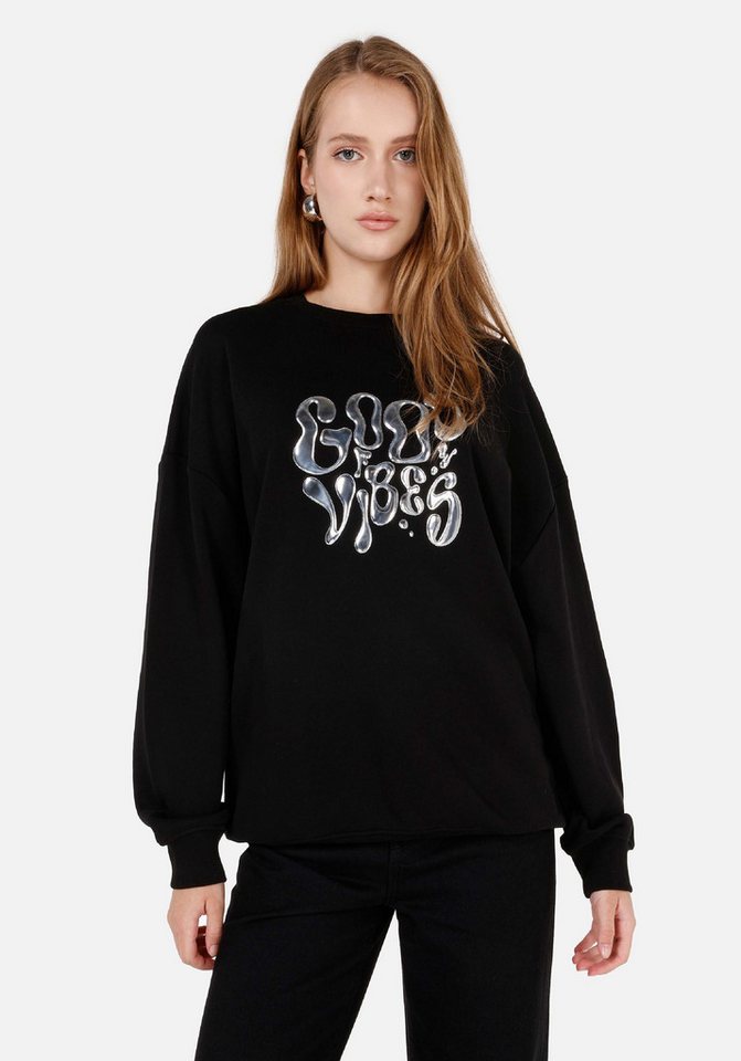 Colins Kapuzenpullover Colins Comfort Fit Rundhals-Sweatshirt für Damen Colins Kapuzenpullover Colins Comfort Fit Rundhals-Sweatshirt für Damen von Colins