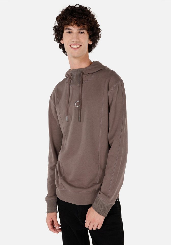Colins Kapuzenpullover Colins Regular Fit Herren-Sweatshirt in Braun Colins Kapuzenpullover Colins Regular Fit Herren-Sweatshirt in Braun von Colins