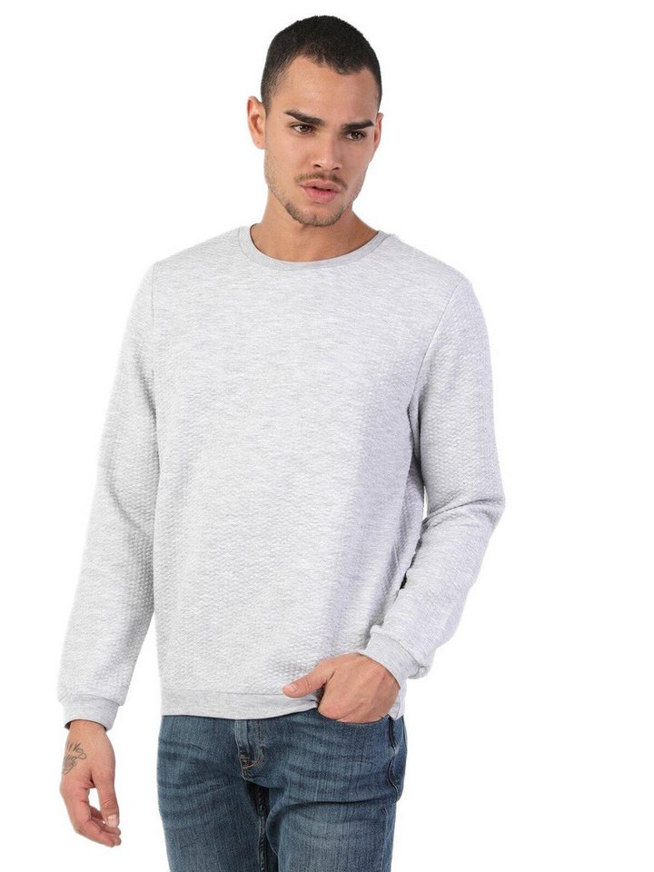 Colins Kapuzenpullover Colins Regular Fit Herren-Sweatshirt in Grau Colins Kapuzenpullover Colins Regular Fit Herren-Sweatshirt in Grau von Colins
