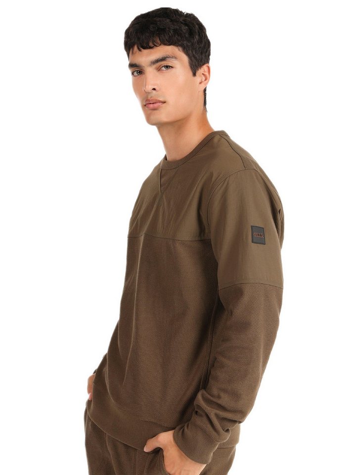 Colins Kapuzenpullover Colins Regular Fit Herren-Sweatshirt in Grün von Colins