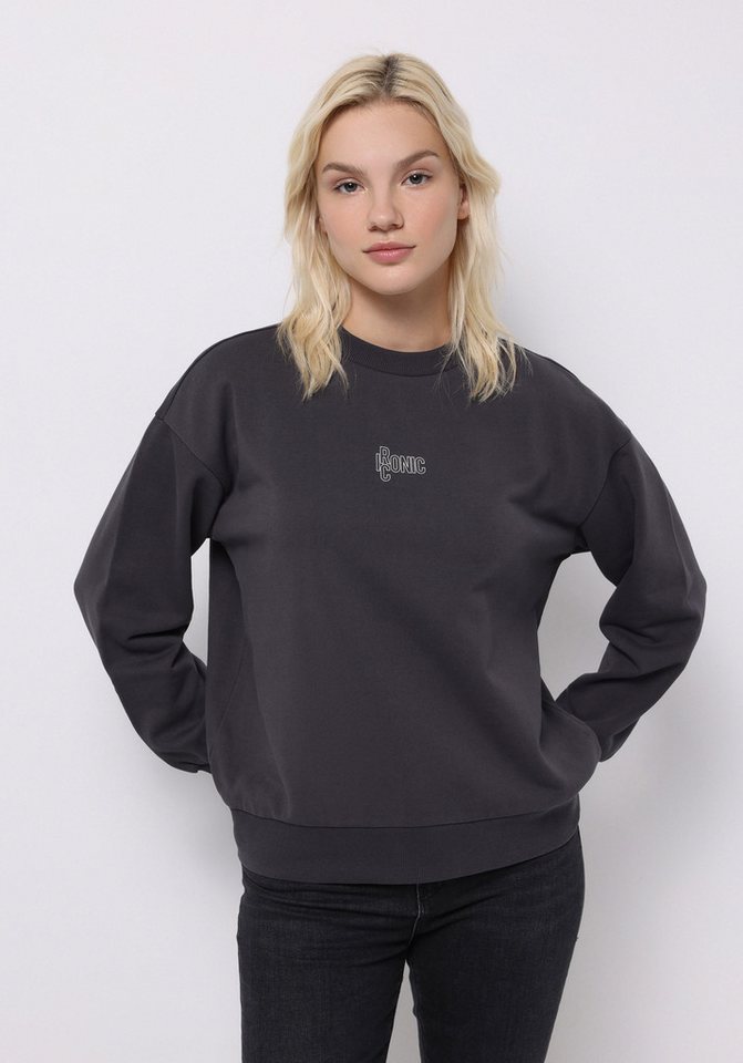 Colins Kapuzenpullover Colins Regular Fit Rundhals-Sweatshirt für Damen mit Print von Colins