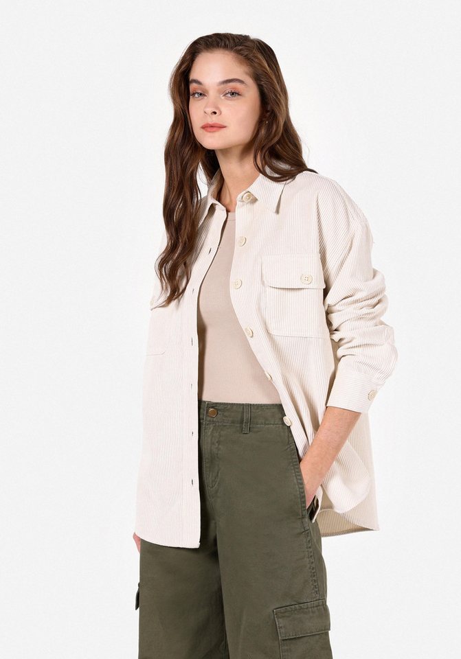 Colins Langarmhemd Colins Relaxed Fit Shirt Neck Damen Langarmshirt von Colins