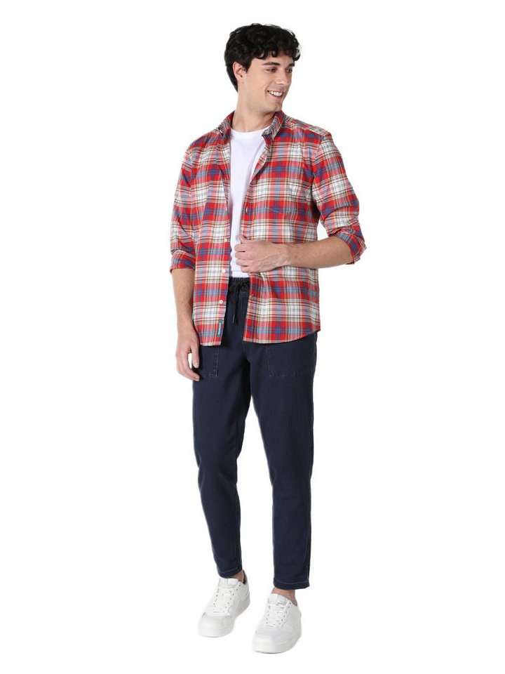 Colins Shirtkleid Freizeithemden für Herren, Langarm Tops für Männer, Oberteile für Ul von Colins