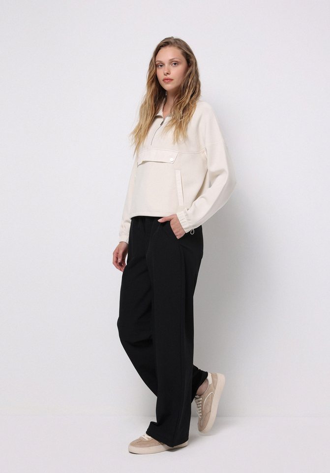 Colins Shorts Colins Damenhose mit normaler Passform und niedriger Taille und weitem von Colins