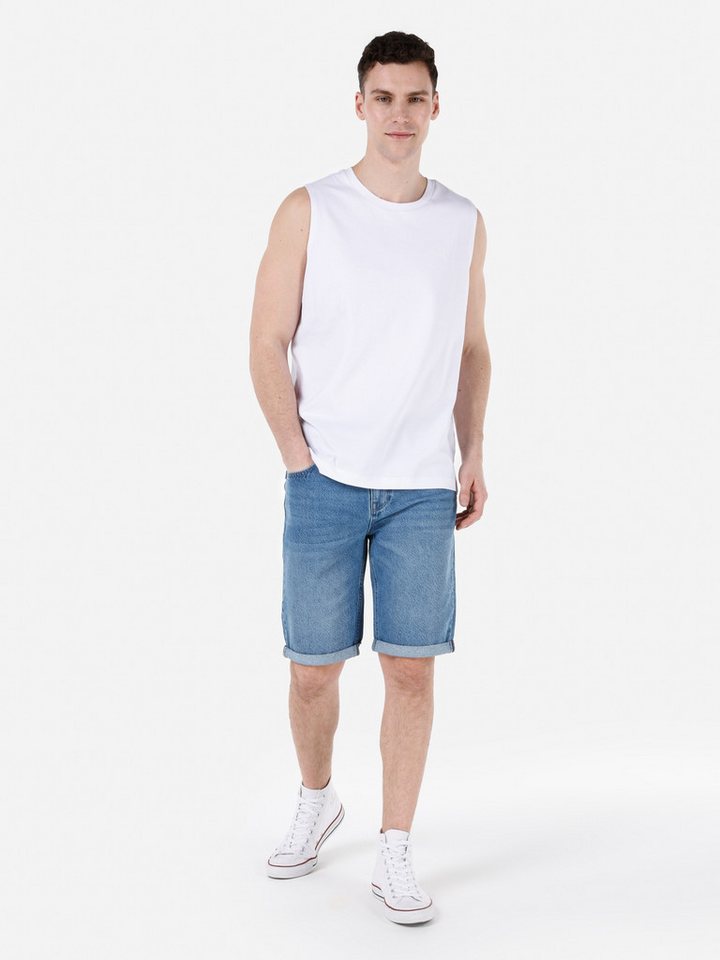 Colins Shorts Colins Herren-Jeansshorts mit normaler Passform und mittlerer Taille von Colins