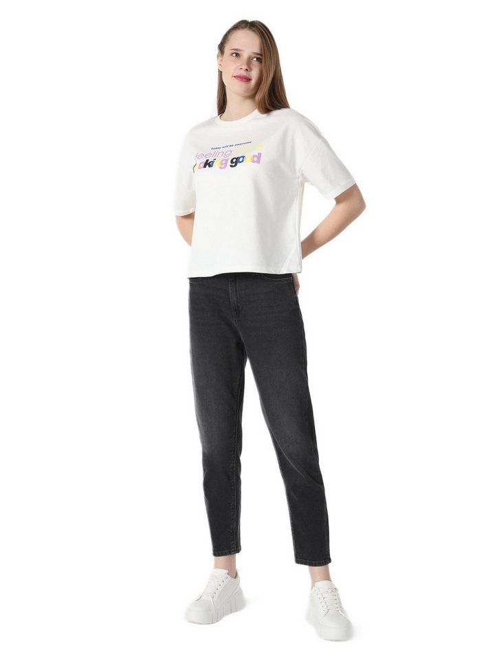 Colins Shorts Colins Mom Fit High Waist Tapered Leg Damen-Jeanshose von Colins