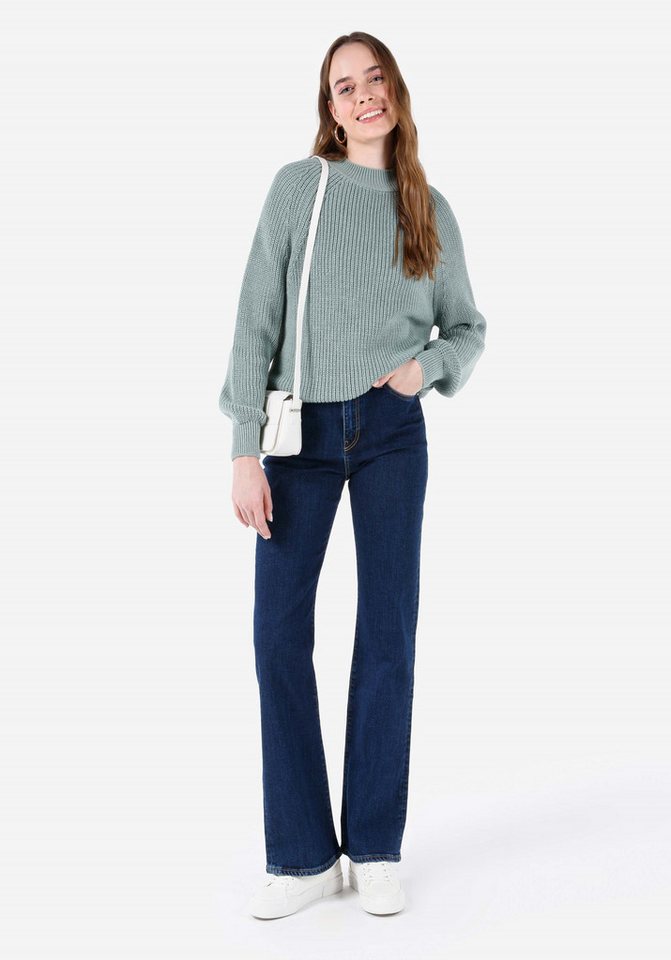 Colins Shorts Colins Regular Fit Bootcut-Jeans für Damen in Blau mit mittlerer Taill von Colins