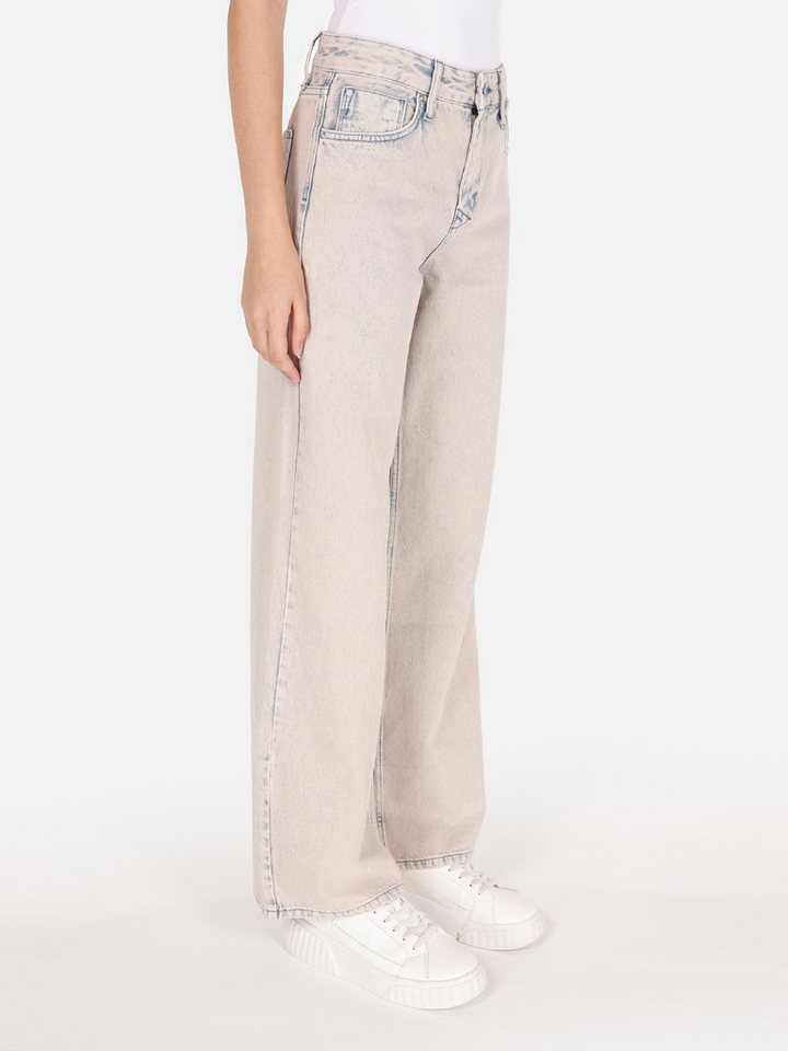 Colins Shorts Colins Regular Fit Damen-Jeans in Rosa von Colins