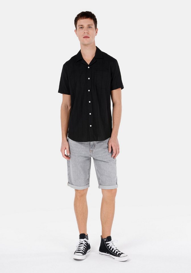Colins Shorts Colins Regular Fit Herren-Jeansshorts mit mittlerer Taille in Grau von Colins