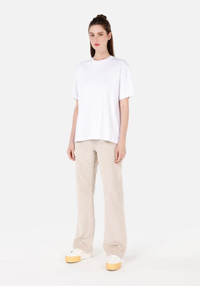 Colins Shorts Colins Regular Fit High Waist Wide Leg Grüne Damenhose von Colins