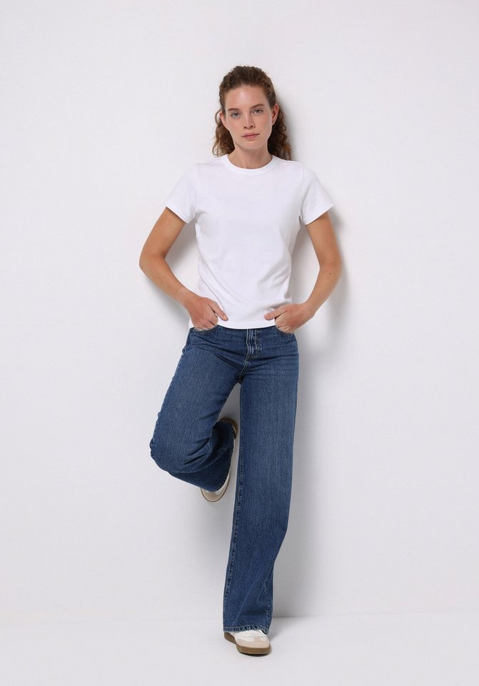 Colins Shorts Colins Regular Fit High Waist Wide Leg Indigo-Jeans für Damen Colins Shorts Colins Regular Fit High Waist Wide Leg Indigo-Jeans für Damen von Colins